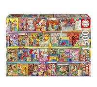 Educa - Puzzle da 1500 pezzi per adulti | The Kitschy Funbook Nook | Dimensioni: 85 x 60 cm | Età 14+ (20568)