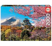 Educa - Puzzle da 2000 pezzi per adulti | Castello di Osaka, Japan | Misura: 96 x 68 cm | Consigliato a partire dai 14 anni (19276)