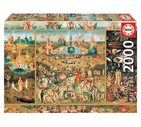 Educa - Puzzle da 2000 pezzi per adulti | Il giardino dei delizie | Misura: 96 x 68 cm | Consigliato a partire dai 14 anni (18505)