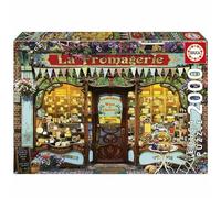 Educa Borrás Puzzle Il negozio di formaggi pregiati 2000 pezzi 96x68 cm con colla Fix Puzzle