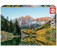Puzzle Montagne Maroon Bells USA 2000 pezzi