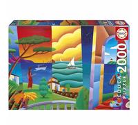 Educa - Puzzle da 2000 pezzi per adulti | Penelope aspetta, Philip Stanton. Include colla Fix Puzzle. Dimensioni: 96 x 68 cm. Dai 14 anni (20268)