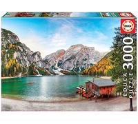 Puzzle Autunnale Lago di Braies EDUCA 3000 Pezzi