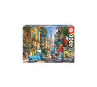 Educa - Puzzle Le vecchie strade di Parigi - 4000 Pezzi