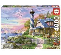 Educa - Puzzle Faro di Rock Bay - 4000 Pezzi
