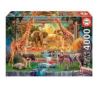 Educa - Puzzle Savana che prende vita - 4000 Pezzi