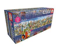 Educa - Puzzle da 42000 pezzi per adulti l XXL Puzzles. Il Giro del Mondo. Il Puzzle più Grande del Mondo (17570)