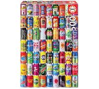 Puzzle barattoli 500 pezzi con colla gratis
