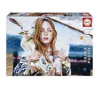 Educa - Puzzle da 500 pezzi per adulti e bambini | Pastora, Lily Brick. Misura: 48 x 34 cm. Include la colla Fix Puzzle. Da 11 anni (19910)