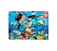 Educa - Puzzle Selfie subacquei - 500 Pezzi