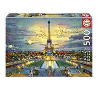 Educa - Eiffeltoren Puzzel met 500 stukjes, afmetingen ca. 1 keer opgebouwd: 4