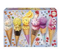 Educa - Puzzle da 500 pezzi per adulti | Gelato. Dimensioni: 48 x 34 cm | Da 11 anni (20289)