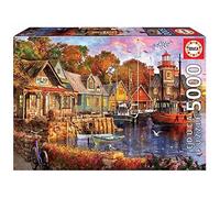 Educa - Puzzle Tramonto nel porto - 5000 Pezzi