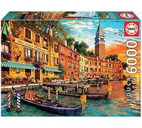 Educa - Puzzle da 6000 pezzi per adulti | Tramonto a San Marco. Misura: 156 x 107 cm. Include servizio pezzi mancanti. Consigliato a partire dai 14 anni (19286)