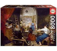 Educa - Puzzle da 8000 pezzi per adulti | Las Hilanderas, Velázquez. Misura: 192 x 136 cm. Include servizio pezzi mancanti. Consigliato a partire dai 14 anni (18584)