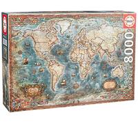Puzzle mappa politica del mondo 8000 pezzi