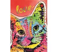 Educa - Puzzle da 1000 pezzi per adulti | Tilt Cat Love, Dean Russo. Dimensioni: 48 x 68 cm. Include la colla fix puzzle Consigliato a partire dai 14 anni (19257)