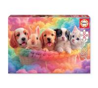 Educa - Puzzle per bambini da 300 pezzi | Basket Friends | Dimensioni: 40 x 28 cm | Consigliato per bambini di 6, 7 e 8 anni (20494)