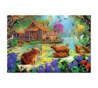 Educa Puzzle Del Villaggio Capibara 500 Pezzi