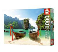 Educa - Puzzle da 1000 pezzi per adulti | Isola di James Bond. Include colla Fix Puzzle. Dimensioni: 68 x 48 cm. Dai 14 anni (20283)
