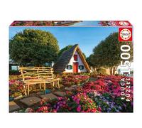 Educa - Puzzle di 1500 pezzi per adulti | Santana, Madeira. Misura: 85 x 60 cm. Include la colla Fix Puzzle. Da 14 anni (19938)