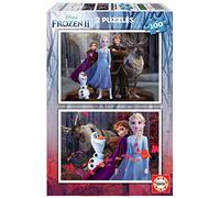 Educa - Puzzle 2x100 Frozen - 100 Pezzi