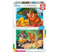 Puzzle Il Re Leone e Il Libro della Giungla 2x20 Pezzi