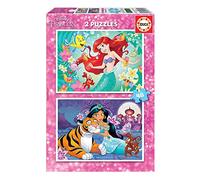 Puzzle Disney Principesse: Ariel e Jasmine 2x48 pezzi