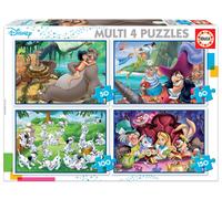 Educa Puzzle Disney Fiabe 4v1