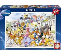 Educa - Puzzle per bambini da 200 pezzi | Disney Parade. Raccomandato 6 7 8 9 anni (13289)