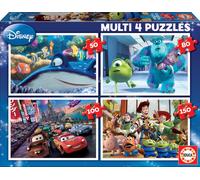 Puzzle Disney Pixar EDUCA Mix 4 in 1