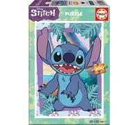 Educa - Puzzle per bambini da 300 pezzi. Stitch Disney | Misure assemblato: 40 x 28 cm. Composto da pezzi di grandi dimensioni, perfettamente rifiniti. Consigliato + 6 anni (20144)