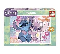 Educa - Puzzle per bambini con 300 pezzi | Stitch Disney. Misura: 40 x 28 cm. Raccomandato 8 anni (19964)
