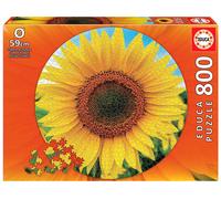 Educa - Round Puzzle. Girasole. Puzzle rotondo 800 pezzi. Rif. 19034