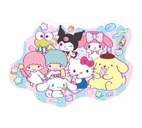 Educa - Hello Kitty & Friends | Grande poster puzzle per bambini da 250 pezzi: 100 x 70 cm | Età 8-10 anni e oltre (20506)