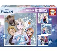 Puzzle Disney Frozen 4 in 1