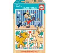 Puzzle in legno classico Disney