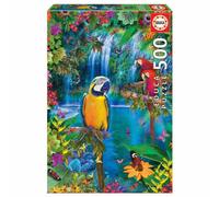Educa Puzzle In Legno Paradiso Tropicale 500 Pezzi