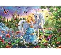 Educa - Puzzle La principessa e l'unicorno - 1000 Pezzi