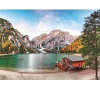 Puzzle Autunnale Lago di Braies EDUCA 3000 Pezzi