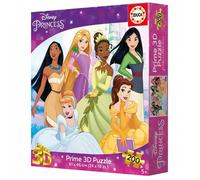 Educa Puzzle Lenticolare 3d Principesse Disney 200 Pezzi