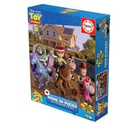 Educa Puzzle lenticolare 3D Toy Story 5 da 200 pezzi | Woody e Buzz prendono vita con effetto di profondità senza occhiali | +6 anni (20821)
