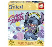 Educa Puzzle Lenticulare 3d Stitch 300 Pezzi