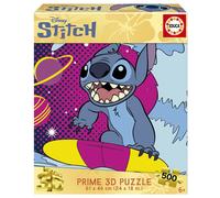 Educa 500 Stitch 3D Lenticular Puzzle, Multicolore, 20272