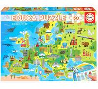 Educa - Puzzle Mappa d'Europa 150 pezzi - 150 Pezzi