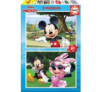 Educa Puzzle Mickey e amici 2x20 pezzi
