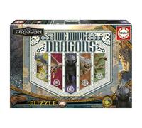 Educa - Puzzle per bambini 300 pezzi Dragon Trainer | Puzzle con grandi pezzi DreamWorks per bambini | A partire da 8 anni (20533)