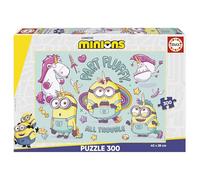 Educa - Puzzle per bambini 300 pezzi Minions licenza Universal | Puzzle con grandi pezzi molto resistente | A partire da 8 anni (20513)