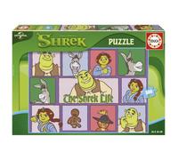 Educa - Puzzle per bambini 300 pezzi Shrek Universal | Puzzle con grandi pezzi resistenti per i più piccoli | A partire da 8 anni (20518)