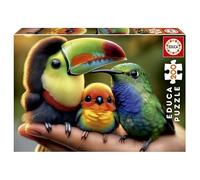 Educa - Puzzle per bambini da 200 pezzi | Uccellini | Dimensioni: 40 x 28 cm | Consigliato per bambini di 6, 7 e 8 anni (20497)